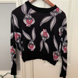 Bugs Bunny Cropped Sweater